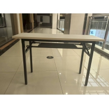 Z145會(huì)議室鐵架折疊條桌